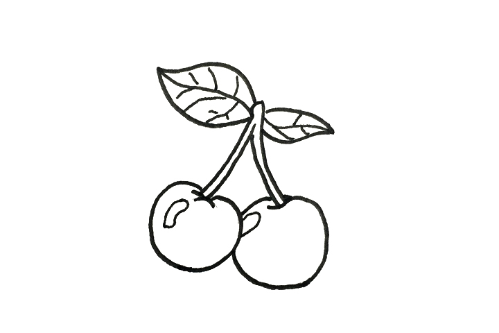 樱桃怎么画-图3