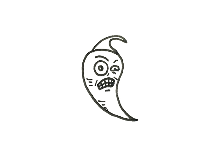 怎么画火爆辣椒-图3