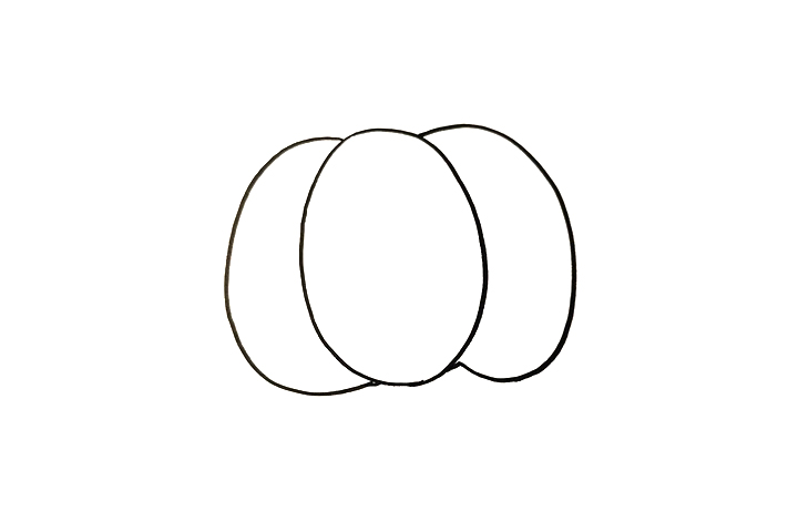 简单的南瓜怎么画-图1