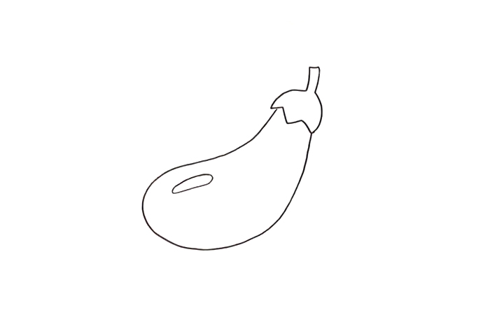茄子怎么画-图2
