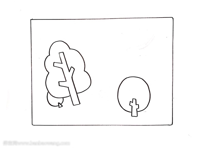 春天的图片景色画-图1