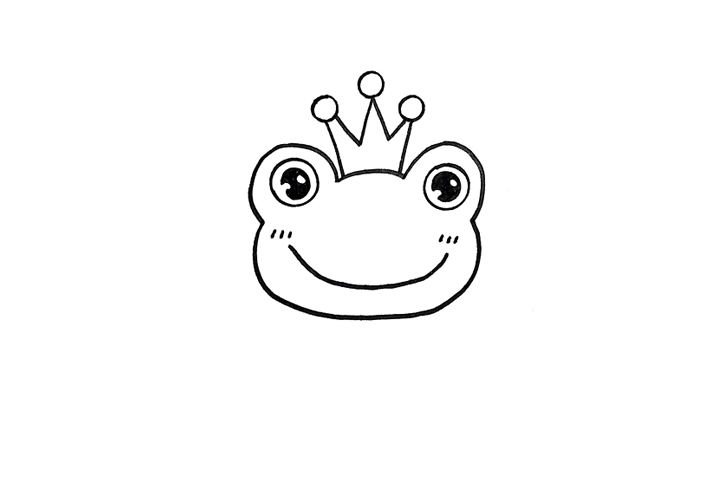 可爱青蛙怎么画-图2