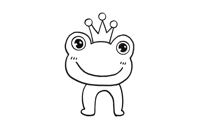 可爱青蛙怎么画-图3