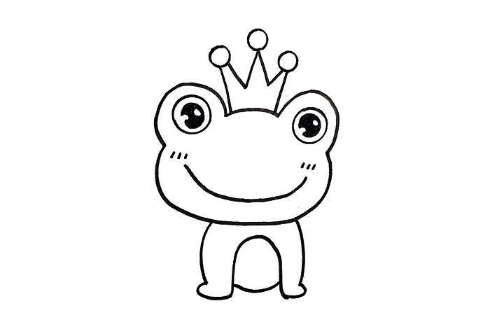 可爱青蛙怎么画-图4