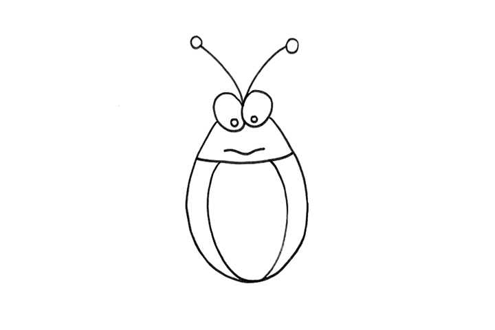 卡通蟑螂怎么画-图2