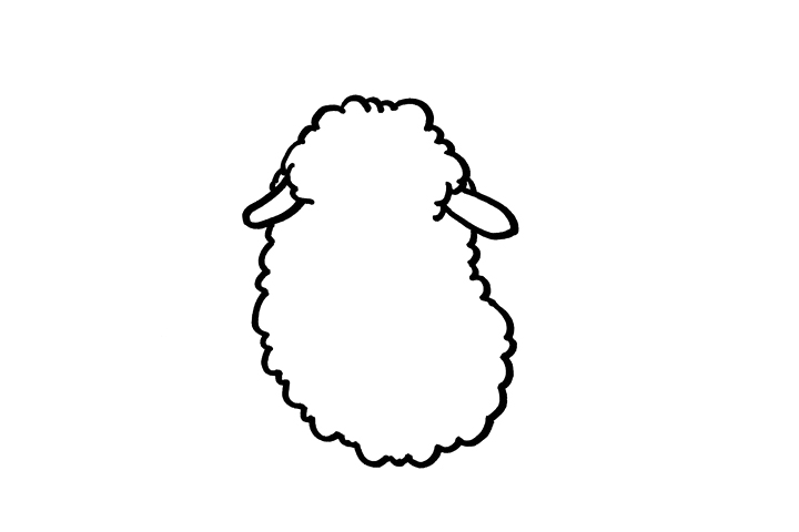 羊驼怎么画-图1