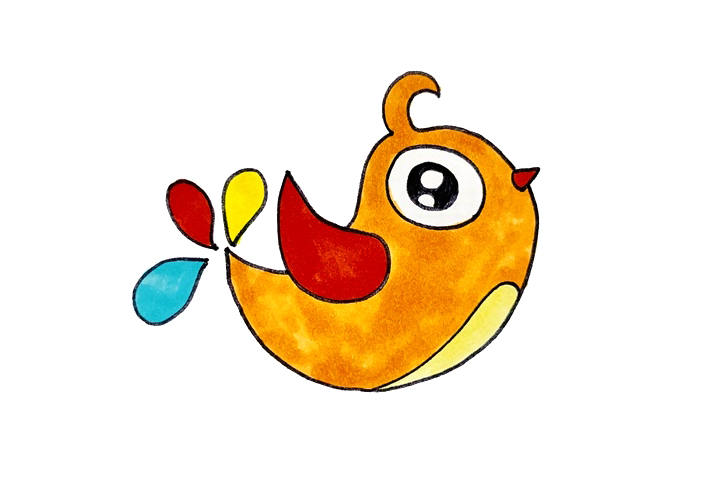 怎么画漂亮又简单的喜鹊