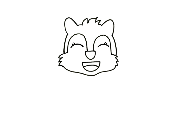 可爱小松鼠怎么画-图1