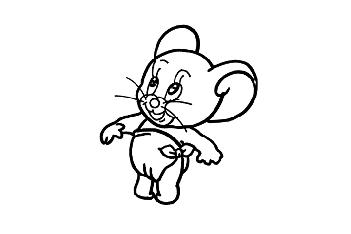 猫和老鼠 泰菲怎么画-图3