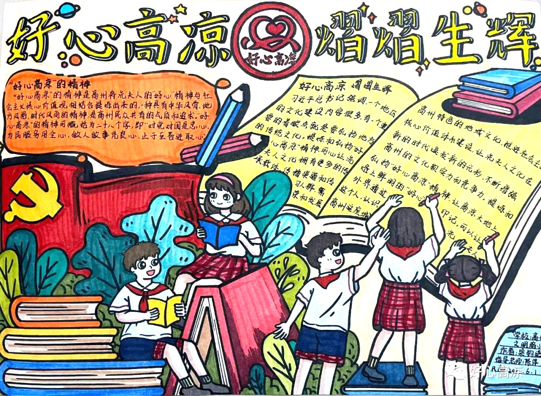 五年级建党百年手抄报设计-图2