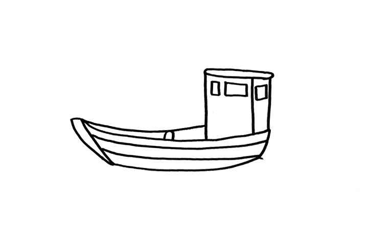 渔船怎么画-图2
