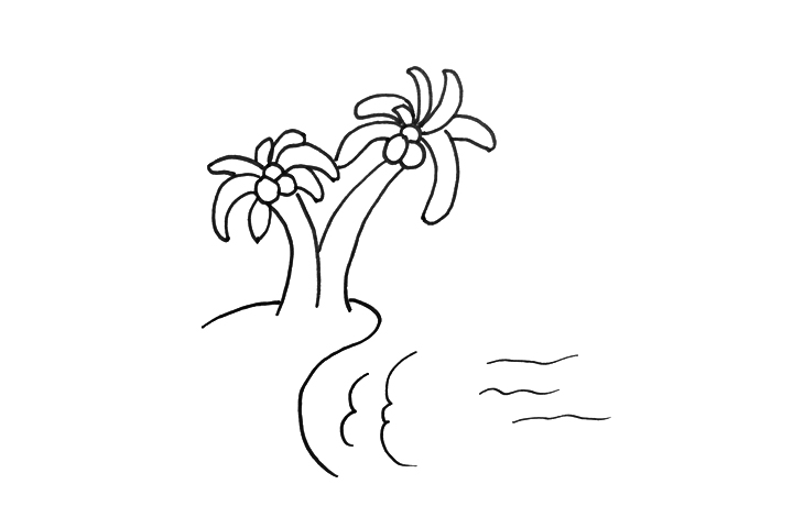 海边风景怎么画-图2