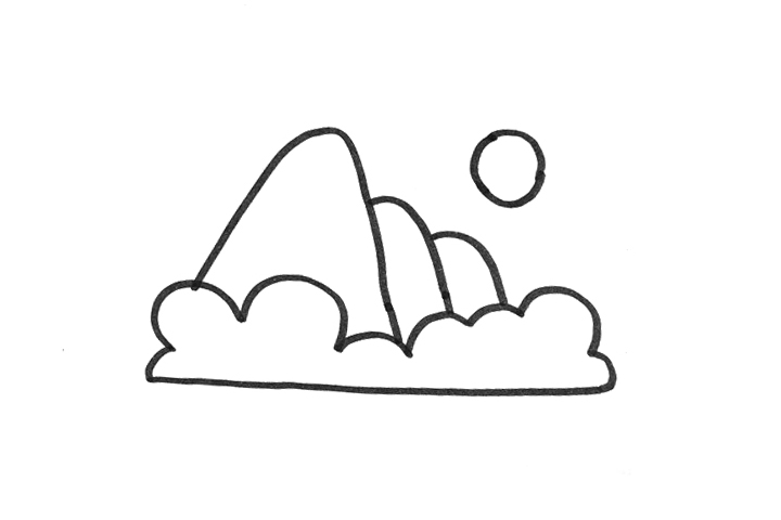 落日风景怎么画-图2