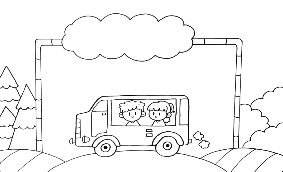 暑假手抄报 交通安全手抄报-图4