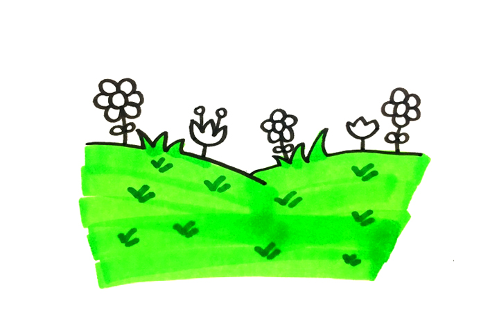 草地怎么画-图3