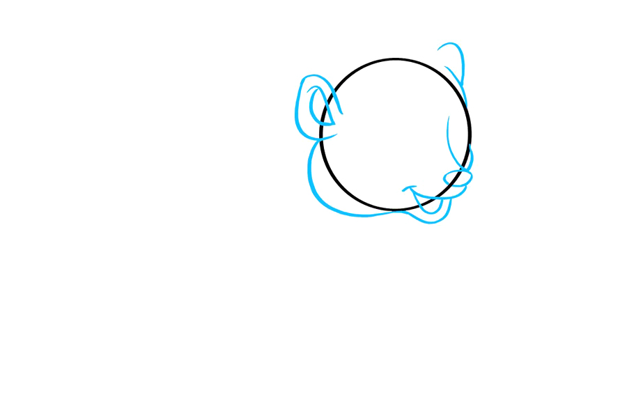 如何画臭鼬-图2