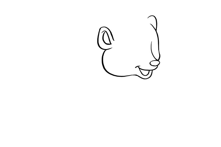如何画臭鼬-图3
