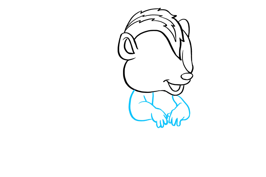 如何画臭鼬-图5