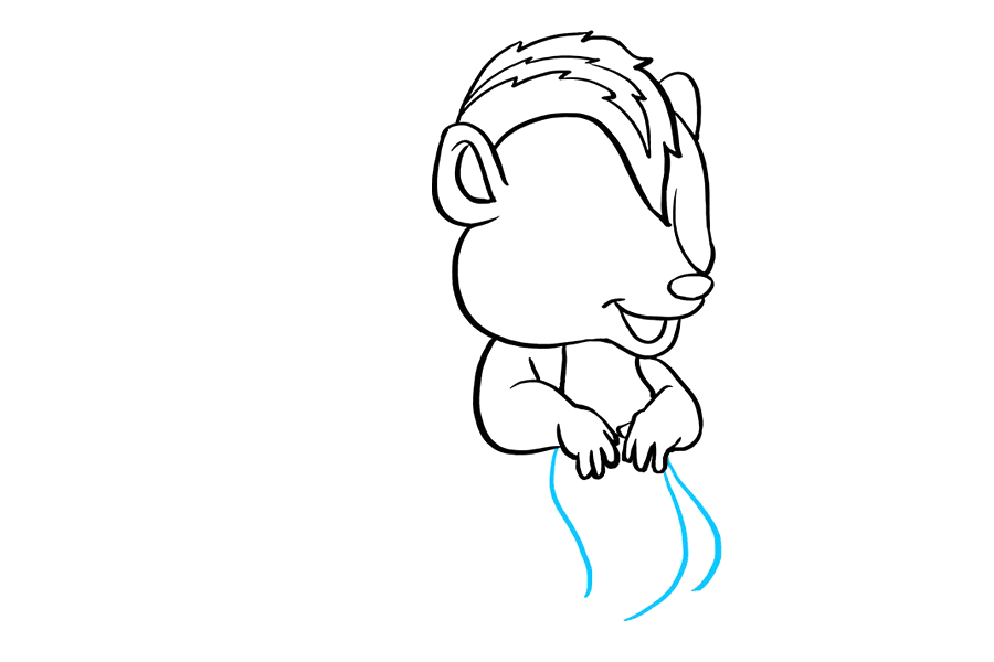 如何画臭鼬-图6