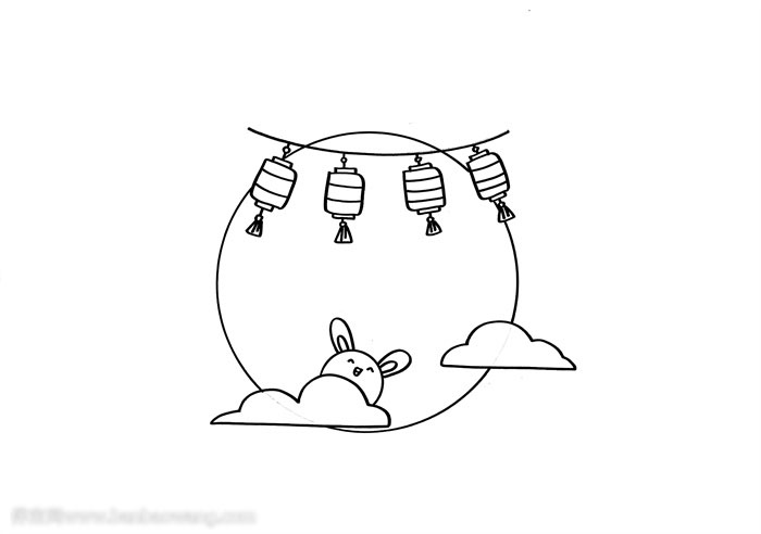 传统中秋节手抄报