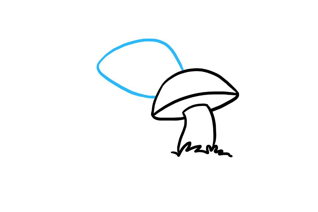 如何画蘑菇-图4