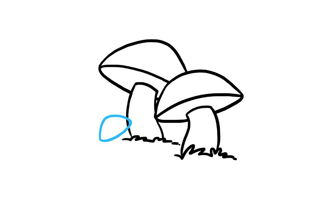 如何画蘑菇-图7