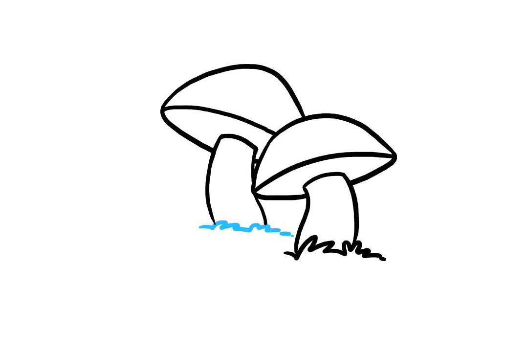 如何画蘑菇-图6