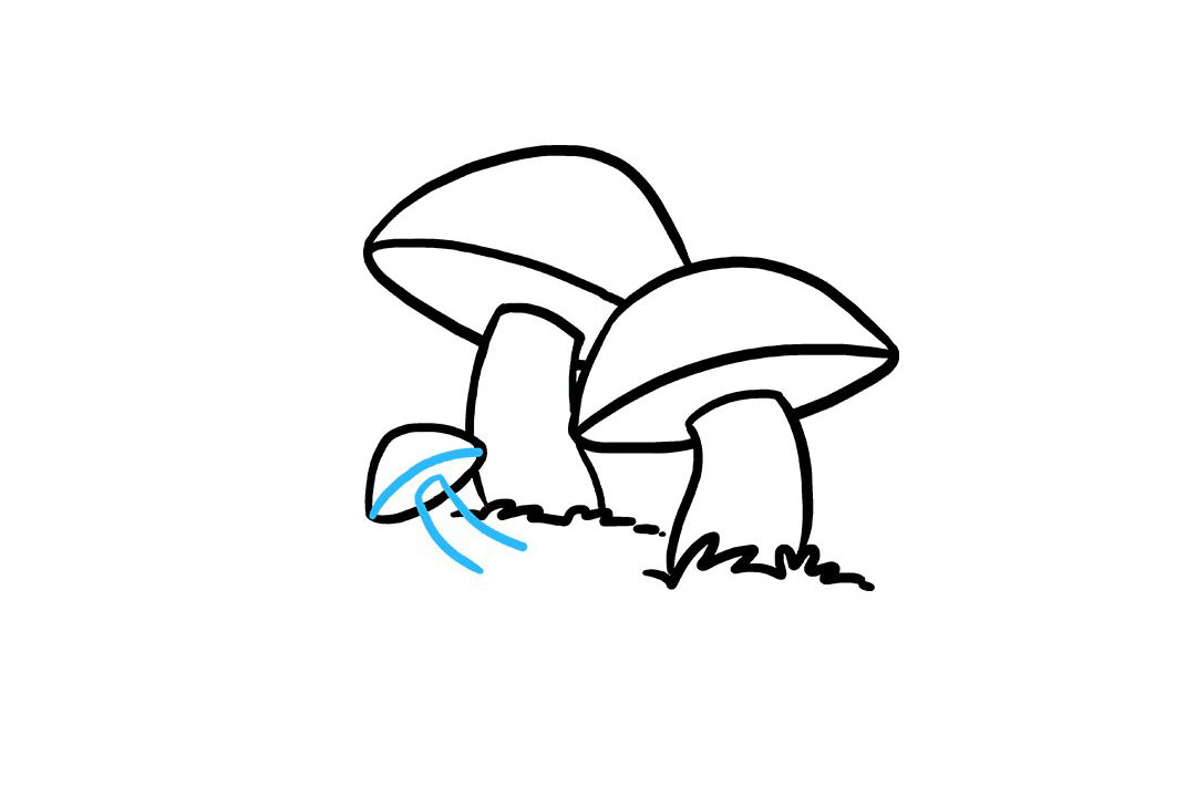 如何画蘑菇-图8