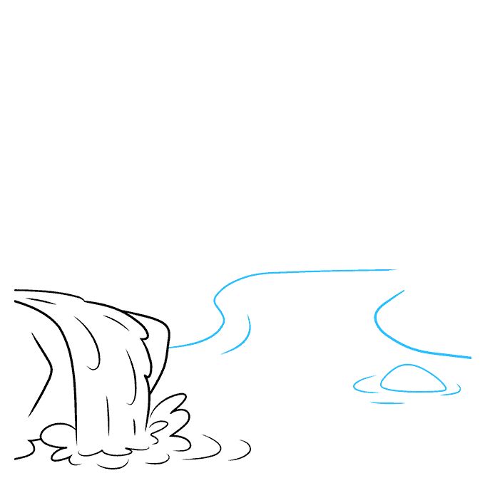 丛林里的河流怎么画-图3