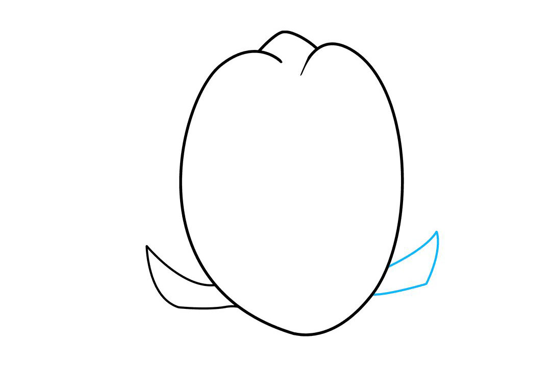 海底总动员中的蓝唐王鱼多莉怎么画-图4