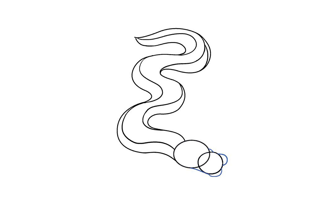 如何画腾飞的中国龙简笔画-图8