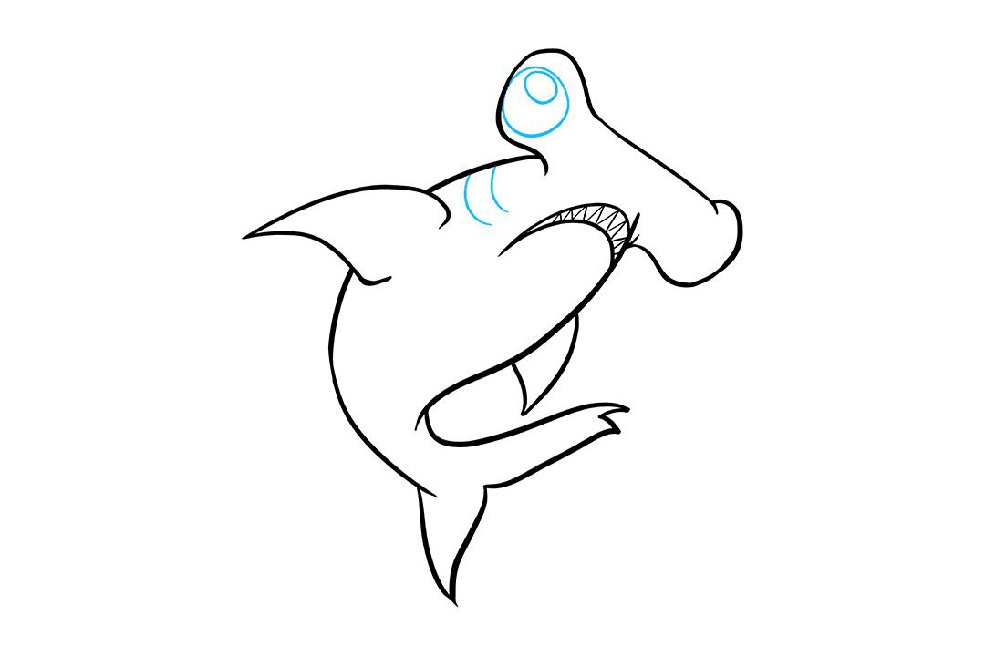 锤头鲨怎么画-图9