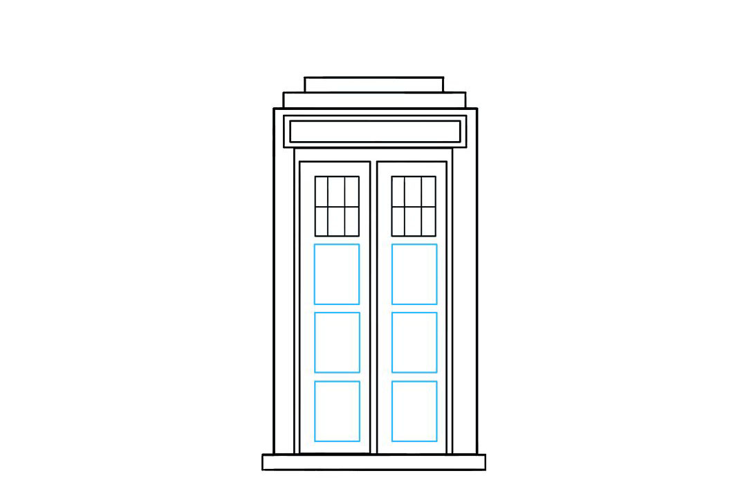 如何画塔迪斯简笔画-图7