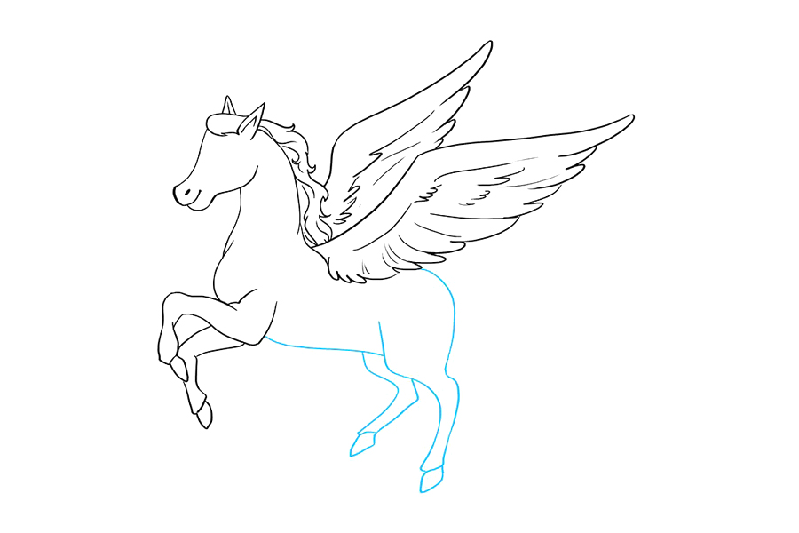 如何画飞马座-图8