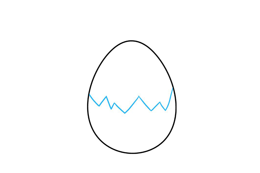 如何画复活节小鸡-图2