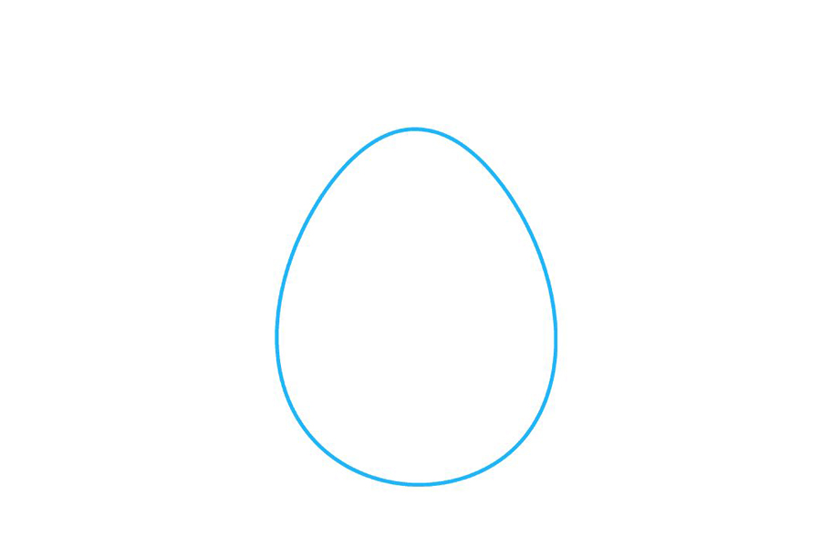 如何画复活节小鸡-图1