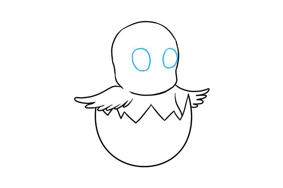 如何画复活节小鸡-图6