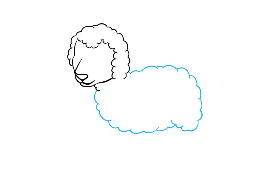 如何画小羊羔-图3