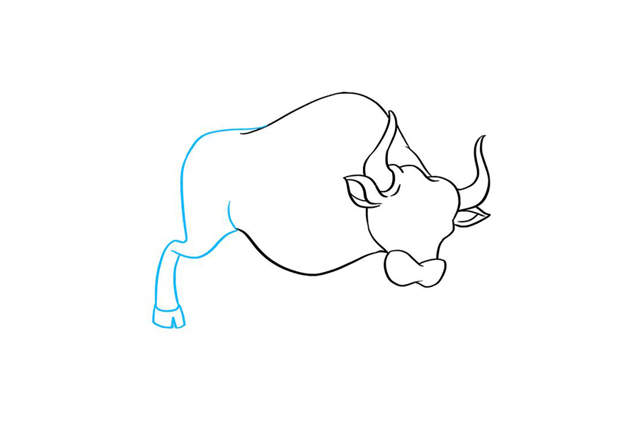 如何画公牛-图5