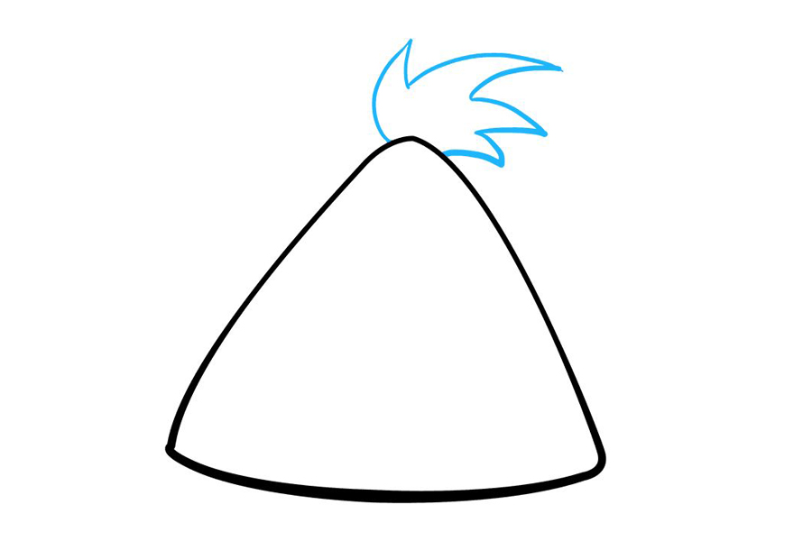 如何画黄色愤怒的小鸟-图2