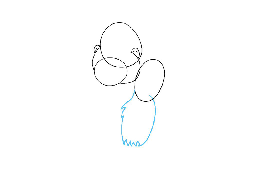 大猩猩怎么画-图5