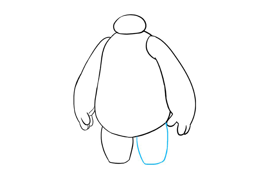 超能陆战队 大白怎么画-图8