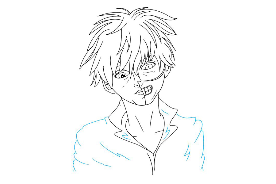 东京食尸鬼简笔画-图9