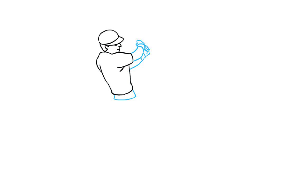 棒球运动员怎么画-图6