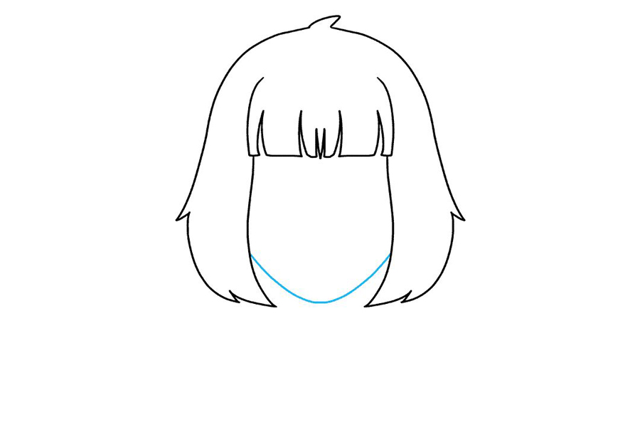 如何画戴眼镜的女孩-图2