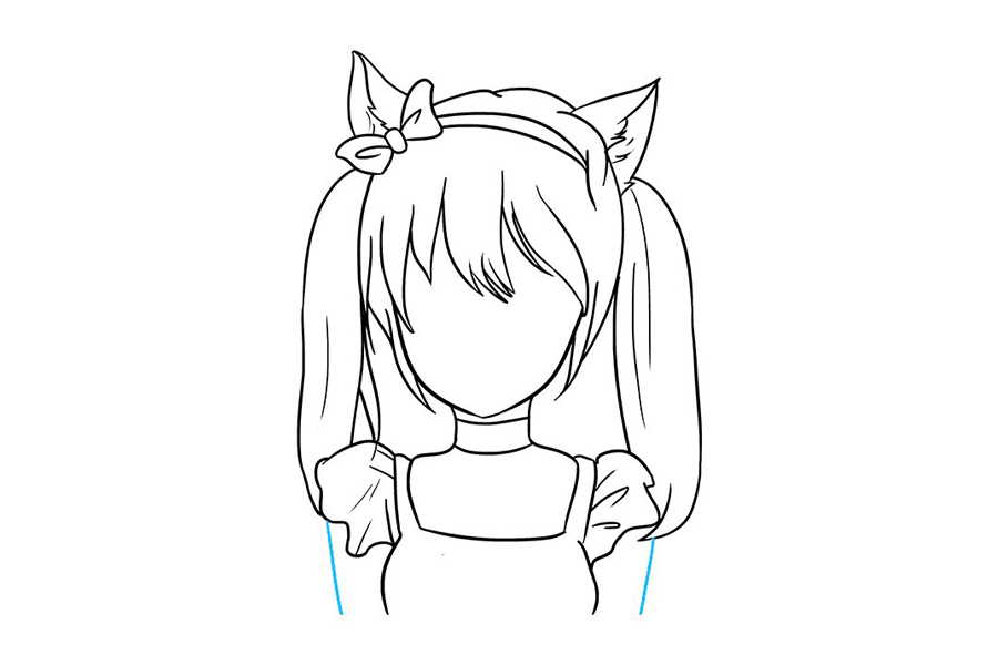 如何画动漫风小女孩-图8