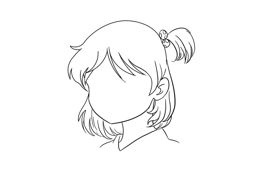 如何画可爱小女孩-图7