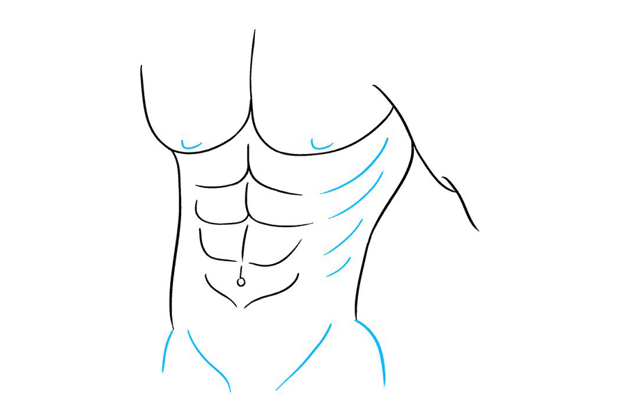 如何画腹肌-图9