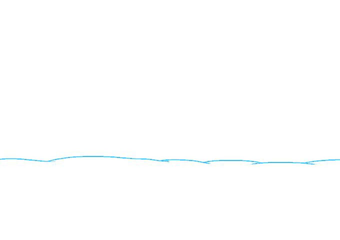如何画冬季风景简笔画-图1