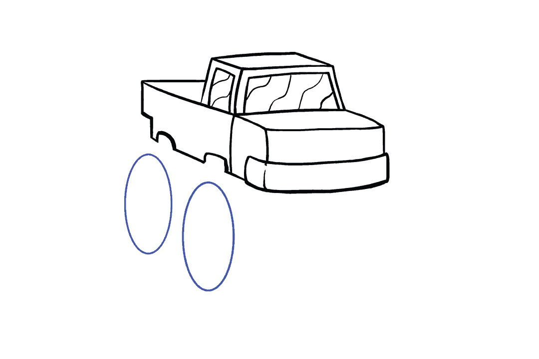 如何画怪物卡车-图9